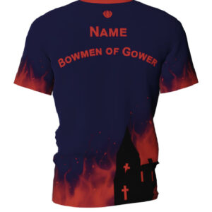 Bowmen Of Gower Claw Subli Multisport Tee Option 5 - Right Handed - Image 4