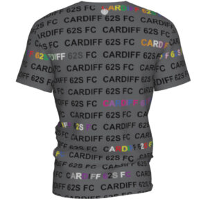 Cardiff 62s Black Claw Subli Multisport Tee - Image 4