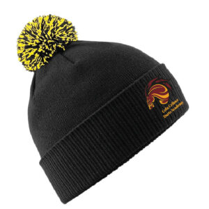 Cefn Cribwr Darts Snowstar Bobble Hat - Image 1
