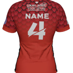 Dreigiau Bach Claw Subli Semi Fit Rugby Shirt - Image 4