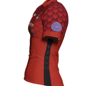 Dreigiau Bach Claw Subli Semi Fit Rugby Shirt - Image 3