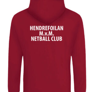 Hendrefoilan Netball Club M.v.M Hoodie - Image 6