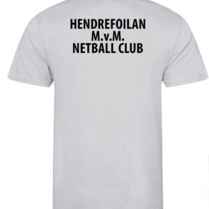 Hendrefoilan Netball Club M.v.M Cool Tee - Image 4