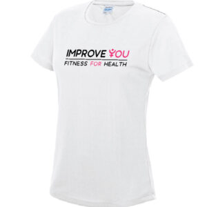 Improve You Girlie Cool Tee Big Logo - Image 3