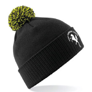 Port Tennant Colts Snowstar Bobble Hat - Image 2