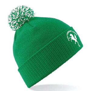 Port Tennant Colts Snowstar Bobble Hat - Image 3