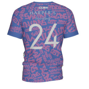 Sandfields FC U6's Girls Claw Subli Match Shirt - Image 2