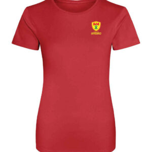 Wales Transplant Football Girlie Cool Tee - Image 2
