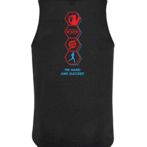 Tri Hard Harriers Ladies Cool Vest - Image 2