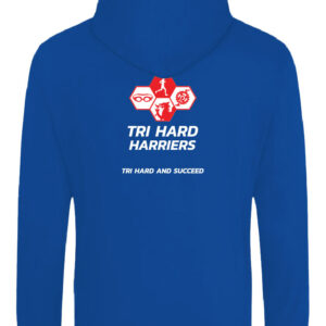 Tri Hard Harriers College Hoodie - Image 2