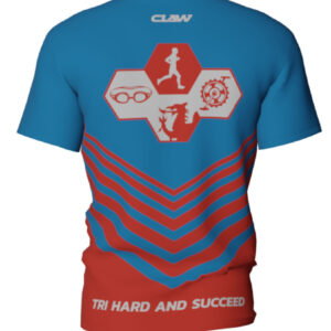 Tri Hard Harriers Claw Subli Multisport Tee - Image 2