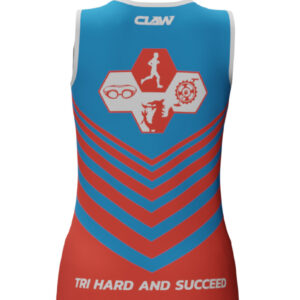 Tri Hard Harriers Claw Ladies Running Vest - Image 2