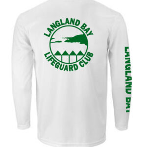 Langland Bay Lifeguard Club Long Sleeve Tee Kids - Image 2